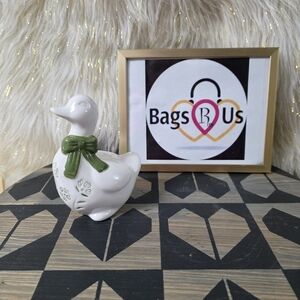 TARGET BULLSEYE EASTER 2026 COTTAGE CORE CERAMIC RIBBON GOOSE DECOR NEW